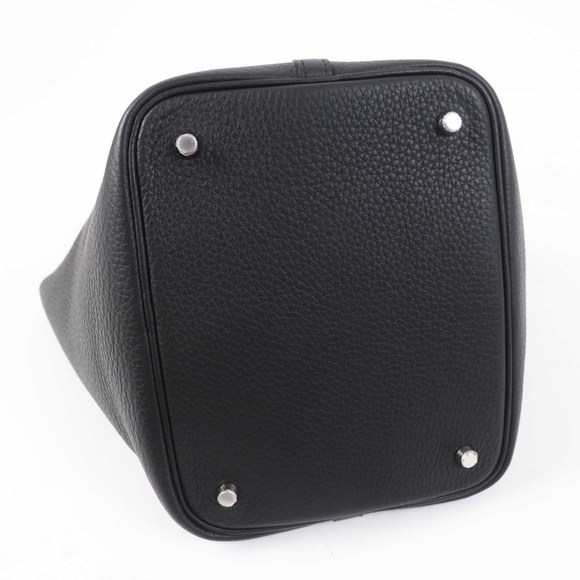 Hermes HERMES Picotin Lock MM 22 Handbag Black Others Handbag W2024 - Picture 7 of 13